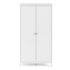 Biela šatníková skriňa 102x199 cm Madrid – Tvilum