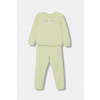 Detská tepláková súprava Calvin Klein Jeans IN0IN00017.9BYA zelená 92