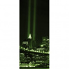 Dverová fototapeta - DV0114 - Zelený New York 91cm x 211cm - Vliesová fototapeta