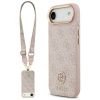 Guess Hardcase 4G Strass Logo & Big Strap iPhone 17 Air ružová