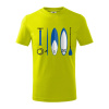 Paddleboard set - Tričko detské bavlnené - 158 cm/12 rokov ( Limetková )