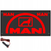 Tabuľa 60x30 na zadnú stranu nad posteľ - MAN - 24V