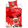 Posteľné obliečky - Carbotex NL211094-PP 140 x 200 cm sada (Carbotex 140 cm x 200 vianočných posteľných súprav)