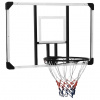 zahrada-XL Basketbalová doska priehľadná 106x69x3 cm polykarbonát 93668