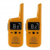 MOTOROLA T72 WALKIE TALKIE, Vysielačky, oranžové, 2ks