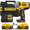 DEWALT 18V XR 1/2” Aku rázový uťahovák s poistným krúžkom, 2x 5,0 Ah DCF891P2LRT-QW