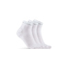 Ponožky CRAFT Core Dry Mid 3-Pack biele L 43-45