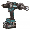 Makita - 40V AKU vŕtací skrutkovač, 2x aku 4,0 Ah, nabíjačka DF001GM201