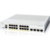 Cisco Catalyst switch C1300-16P-4X (16xGbE,4xSFP+,16xPoE+,120W,fanless) - REFRESH C1300-16P-4X-RF