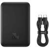 Powerbanka BASEUS Magnetic Mini 10000 mAh 20W čierna