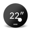 Evans EMAD Resonant Bass Black Priemer blany: 22