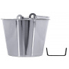Vědro z nerezové oceli bez prstence 15 l s cejchováním | CONTACTO, 415/015 inox