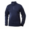 Devold Nansen Vlnený sveter so zipsom na krku Dark Blue Melange - XS / Darkblue Melange