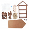 Hmyzí hotel XXL z borovicového dreva – Výška 47 cm, FSC certifikát Typ: DIY set na zloženie