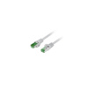LANBERG Patch kabel CAT.7 S/FTP LSZH CU 3M šedý Fluke Passed PCF7-10CU-0300-S