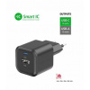SWISSTEN SÍŤOVÝ ADAPTÉR 12W 1x USB-C + 1x USB-A ČERNÝ 22071510 Swissten
