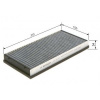 TATechnix Filter vnútorného priestoru Porsche 911 Speedster (997) Bosch - 3,8