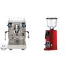 ECM Mechanika Slim PID + Eureka Atom W 75, ferrari red