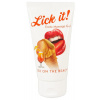 Lickt it! Lubrikačný a masážny gél Sex on the Beach 50 ml