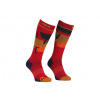 Ortovox Freeride Long Socks Cozy M cengia rossa - 39-41