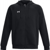 Under Armour UA Rival Fleece FZ Hoodie-BLK 1379767-001