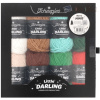 Farebne zladený box priadzí Little Darling8x25g - Merry Minis