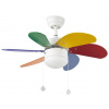 Ventilátor FARO 33179 - Stropný ventilátor PALAO 1xE14/40W/230V (73146)