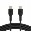 BELKIN BOOST Charge odolný nabíjací a dátový kábel USB-C/USB-C na iPhone/iPad/MacBook/AirPods - 2 m - čierny CAB003bt2MBK - možnosť vrátiť tovar ZADARMO do 30tich dní
