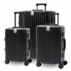 Cestovný kufor BERTOO Palermo - čierny set 3v1