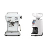 Ascaso Dream ONE, Cloud White + Eureka Atom 60, white