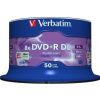 Verbatim DVD+R DL [ spindle 50 | 8,5GB | 8x | matt silver surface ] 43758