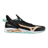 Mizuno WAVE MIRAGE 5(U) Black / Tangelo / Ice Green, UK 10,5, EU 45, US 11,5, 29,5 cm