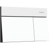 HANSGROHE iFrame Element E splachovacie tlačidlo pre splachovanie dual flush, matná biela, 66003700