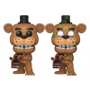 Funko Fusion POP! Games Vinyl Figurky Freddy Fazbear a Pizza Launcher a CH 9 cm Sada (6)