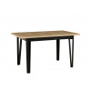 Rozkladací jedálenský stôl 5 Ikon 140-180x80 - dub artisan