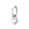 Single náušnice Brosway Chakra BHKE131- 1 Ks Chakra Dámske chirurgická oceľ strieborná 18mm