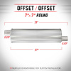 MagnaFlow XL3 13744 tlumič výfuku 57mm (MagnaFlow #13744 XL Mufflers)