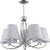 Svietidlá - Závesné svietidlá - Lampa żyrandol abażur szary SIENA 20435 ALFA (Svietidlá - Závesné svietidlá - Lampa żyrandol abażur szary SIENA 20435 ALFA)