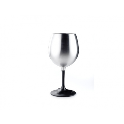 GSI Outdoors pohár Glacier Stainless Nesting Red Wine Glass |