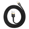 Baseus CALKLF-BV1 USB / Lightning QC3.0, 1m, černý/zlatý (6953156274990)
