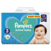 PAMPERS active baby Giant Pack 3 Midi detské plienky (6-10 kg)(inov.2018) 1x90 ks, 8001090949455