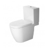 Duravit ME by Starck - WC kombi misa, vario odpad, biela 2172090000