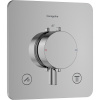 HANSGROHE Ecostat Comfort Q termostat pod omietku pre 2 spotrebiče, chróm, 33713000