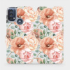 Knížkové flip pouzdro Mobiwear - Motorola Moto E40 - MP02S Pastelové květy - VÝPRODEJ (Parádní flip obal, kryt, pouzdro Mobiwear na mobilní telefon Motorola Moto E40 s motivem MP02S Pastelové květy)