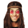Okuliare - HIPPIE RETRO LENNON STYLE 60´s - ružové