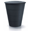 Prosperplast SMOOTH Sud na dažďovú vodu, 210l, antracit IDSM210
