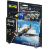 Revell Spitfire Mk.IIa Model Set lietadlo 1:72, 38 dielov + farby + lepidlo + štetec (Revell Spitfire Mk.IIa 1:72, 12,7x15,5cm, Model No.: 63953)