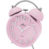 MPM Quality Analógový kovový budík MPM Happy Morning - ružový C01.4056.23