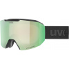 Uvex Evidnt ATTRACT V small - black matt/mirror green variomatic (S1-S3) + yellow/clear (S1) uni
