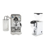 ECM Puristika PID, anthracite + Rocket Espresso FAUSTINO 3.1, chrome